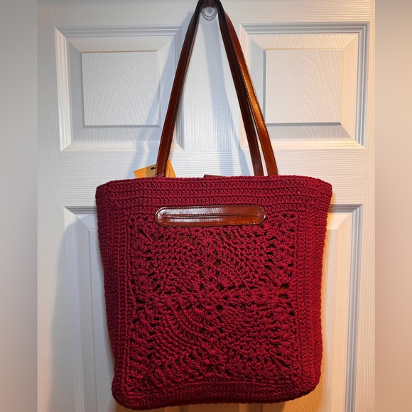 NWT Patricia Nash Crochet Collection Naomi Bag•dust bag - Picture 2 of 4